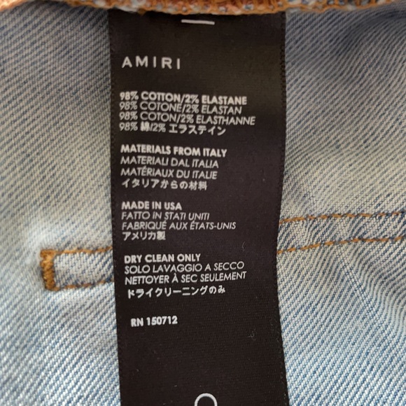 AMIRI | Jeans | Amiri Jeans | Poshmark